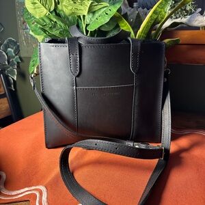 Black Leather  Bag